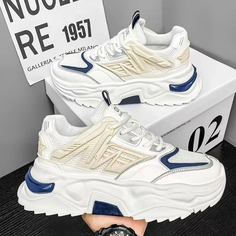 

Shoes for Mens Trendy Thick-soled Breathable Soft-soled Sneaker High Quality Fashion Casual Sports Men's Shoes Zapatillas Hombre