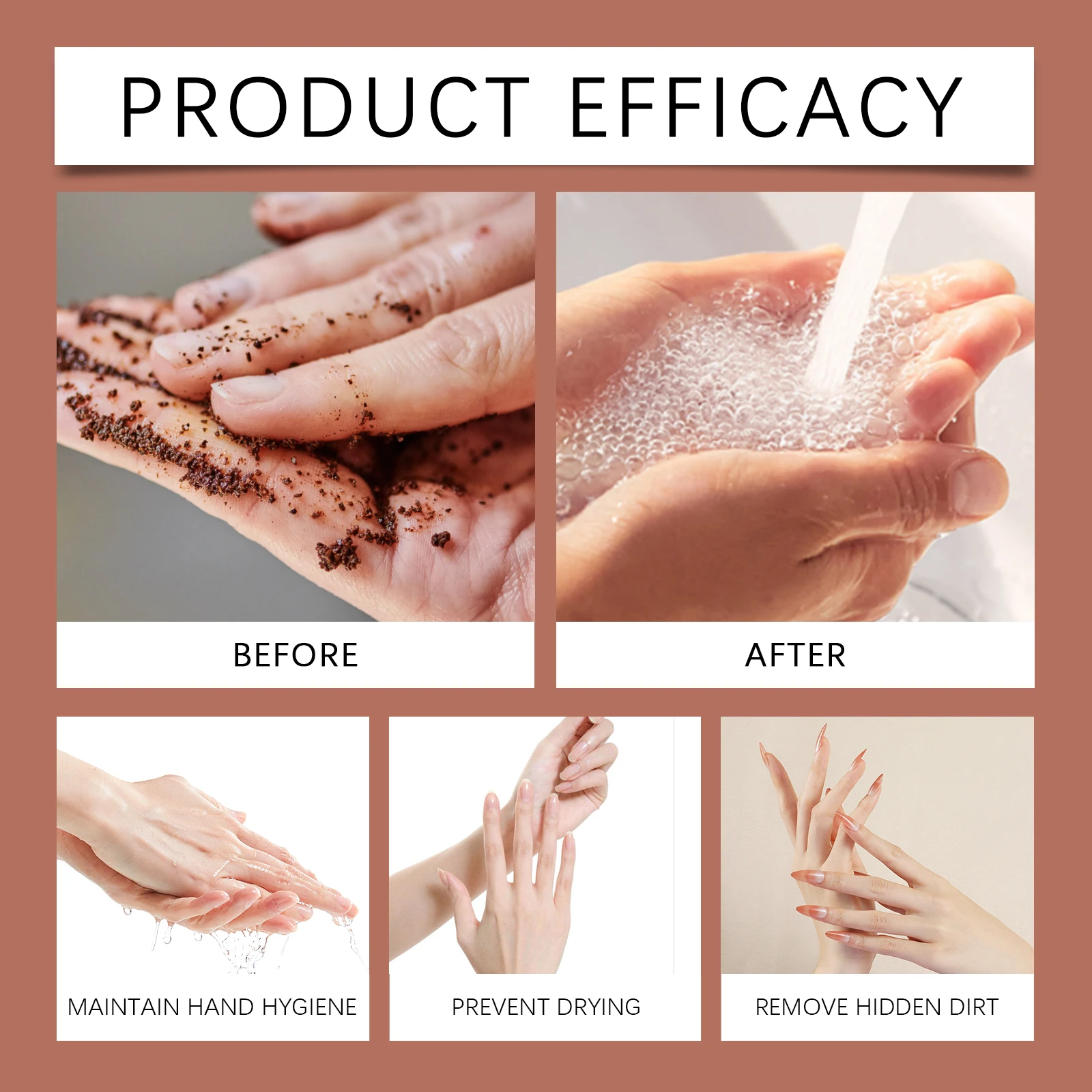 معقم لليدين مرطب ينظف ويغذي بشرة اليدين مما يتركها ناعمًا وناعمًا ومنعشًا #2