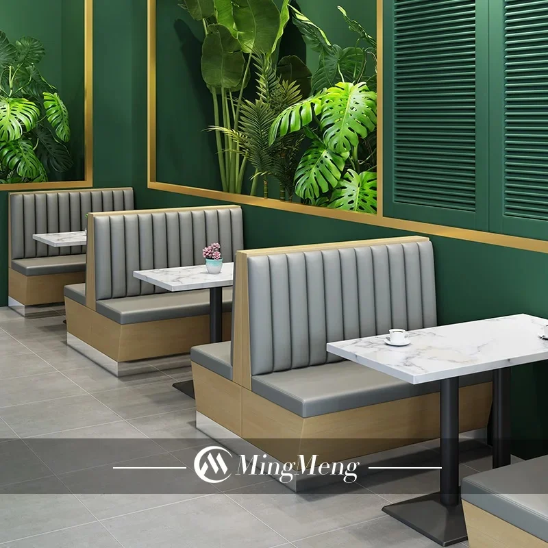 Guangzhou Mingmeng Japanese Restaurant Furniture Restaurant Chairs and Table Set Guanghzou Mingmeng Luxury Restaurant Sets