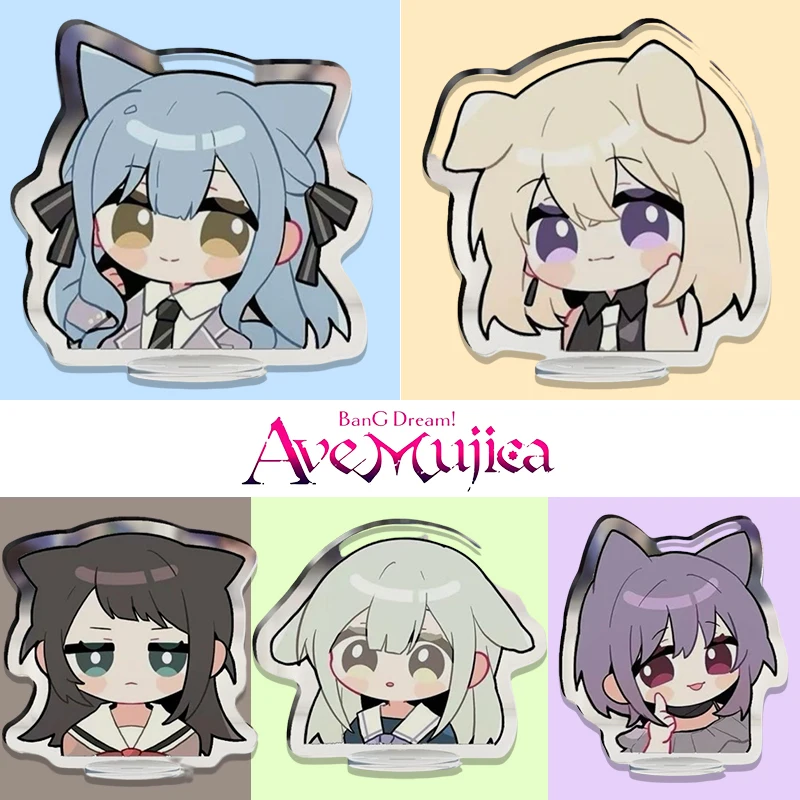 5cm BanG Dream! Ave mujica anime suporte anime figura sakiko dupla face acrílico suporte modelo placa decoração de mesa ornamentos presentes