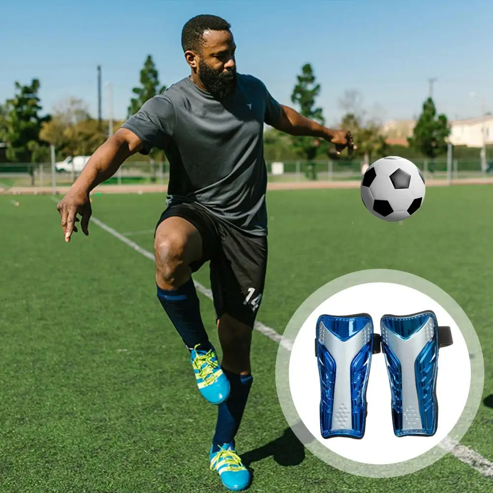 Comfortable Fit Soccer Shin Guards Elastic Band Soccer Shin Guards Shock Resistance Shin Guards with Elastic for Enhanced