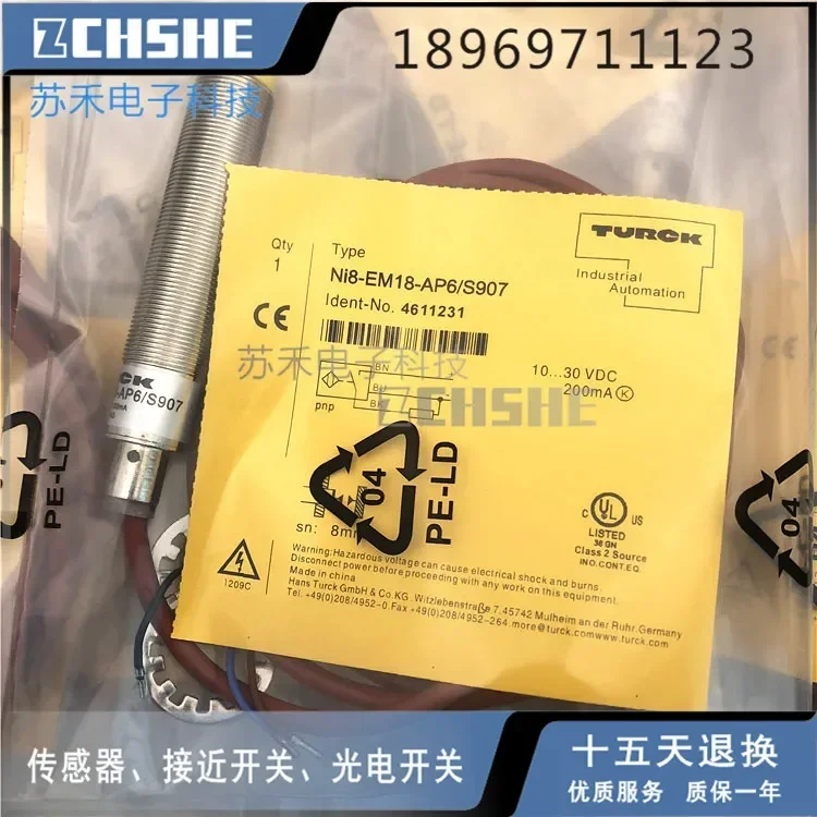 

Ni8-EM18-AP6/S907 Новый датчик приближения