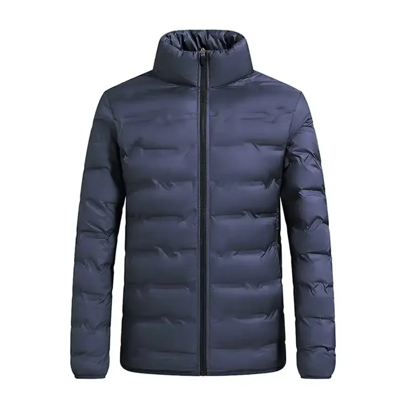 Winter neue Männer dicke Plüsch jacken für Männer wind dichte leichte Daunen jacken Herren lässig hochwertige schwarze Mantel männlich 5xl