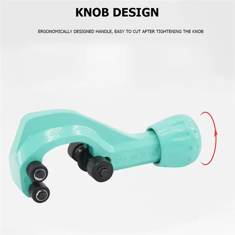 

AT21-Stainless Steel Corrugated Pipe Cutter 0.3-1.3Inch Tube Cutter Wheel Metal Pipe Tool Accessories Pipe Cutter Roller
