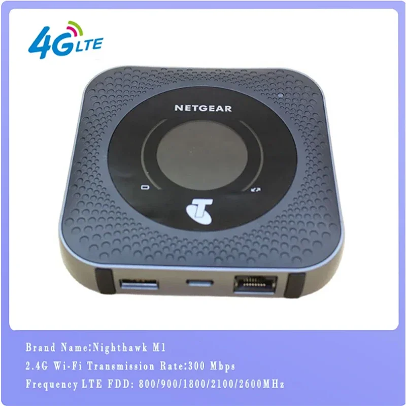 Unlocked Edition Portable Pocket WiFi Router 4G LTE Mobile WiFi Router with Ethernet Port Nighthawk Netgear M1