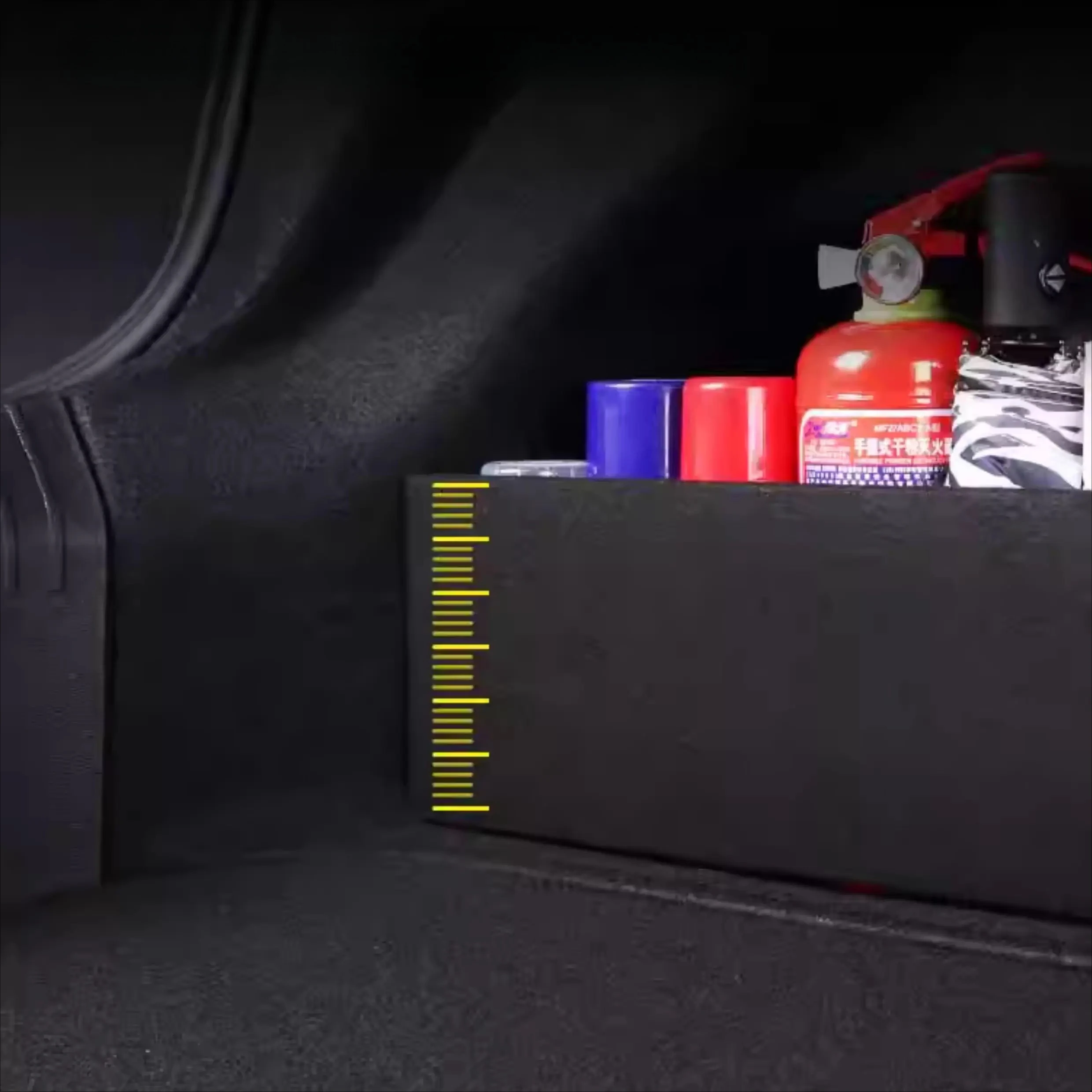 Car Trunk Baffle Storage Box Storage Box For VOYAH Courage Tail Box Pad Baffle Decorative Supplies Car Accessories Modification
