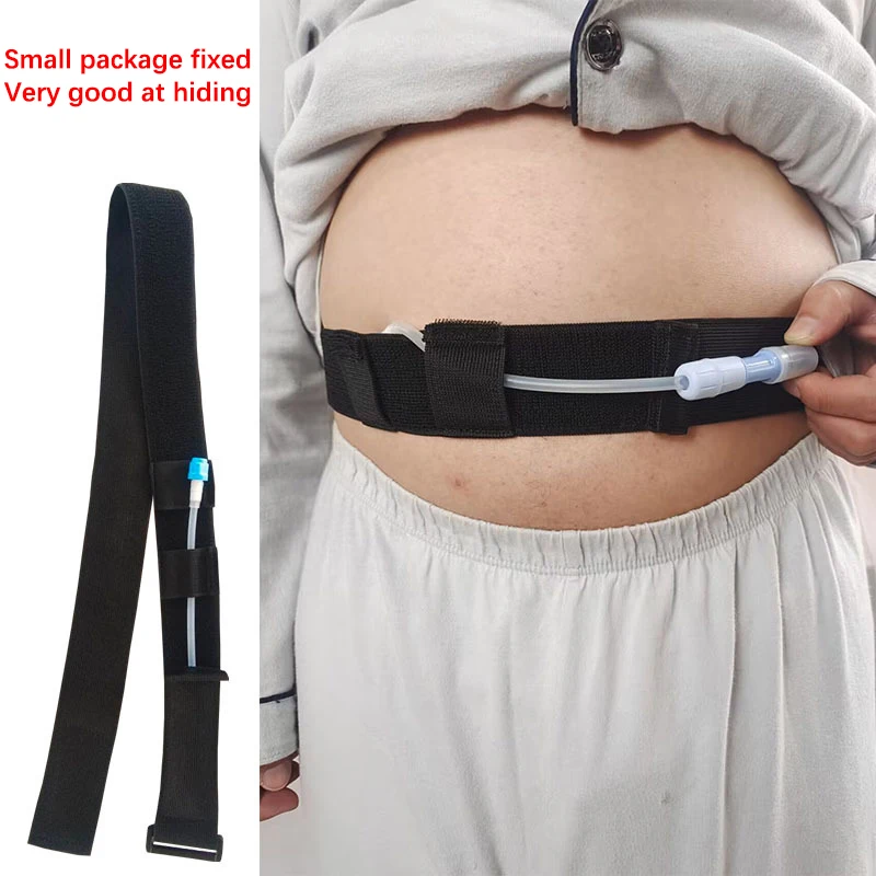 Adjustable Breathable Abdominal Belt Peritoneal Dialysis Conduit Belt Peritoneal Dialysis Tube Protection Belt Therapy Accessory