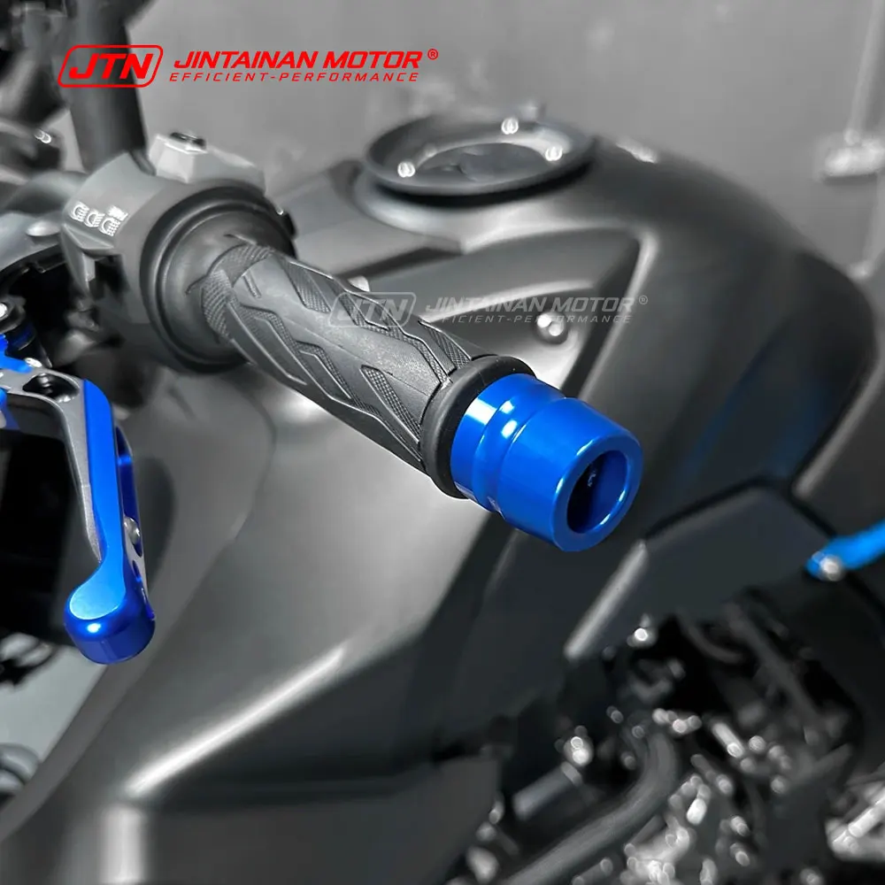 JTN MT07 MT09 MT10 Handlebar End Bar Ends Cap Slider Motorcycle Hand Grip Plugs Counterweight Cap For YAMAHA XSR 700 900 FZ07 09 view 3