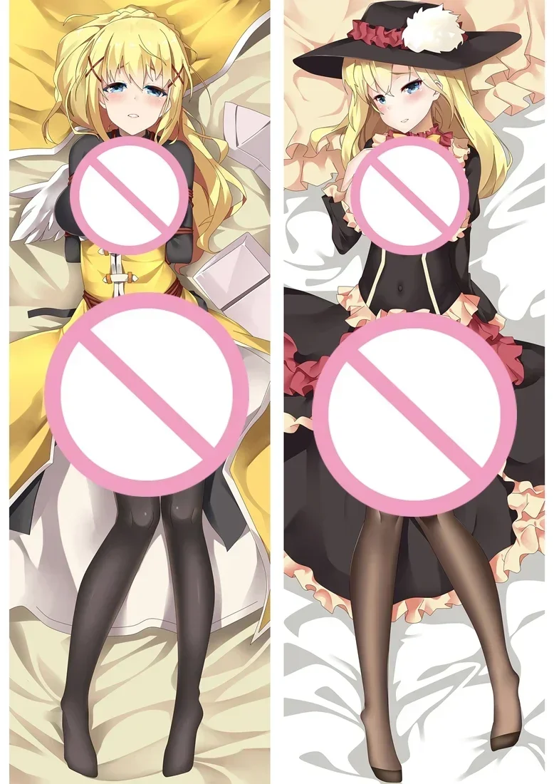 180cm Konosuba Darkness Pillowcase Cartoon Japanese Anime Hugging Body Pillow Customize Dakimakura Cover Sofa Cushion Decoration