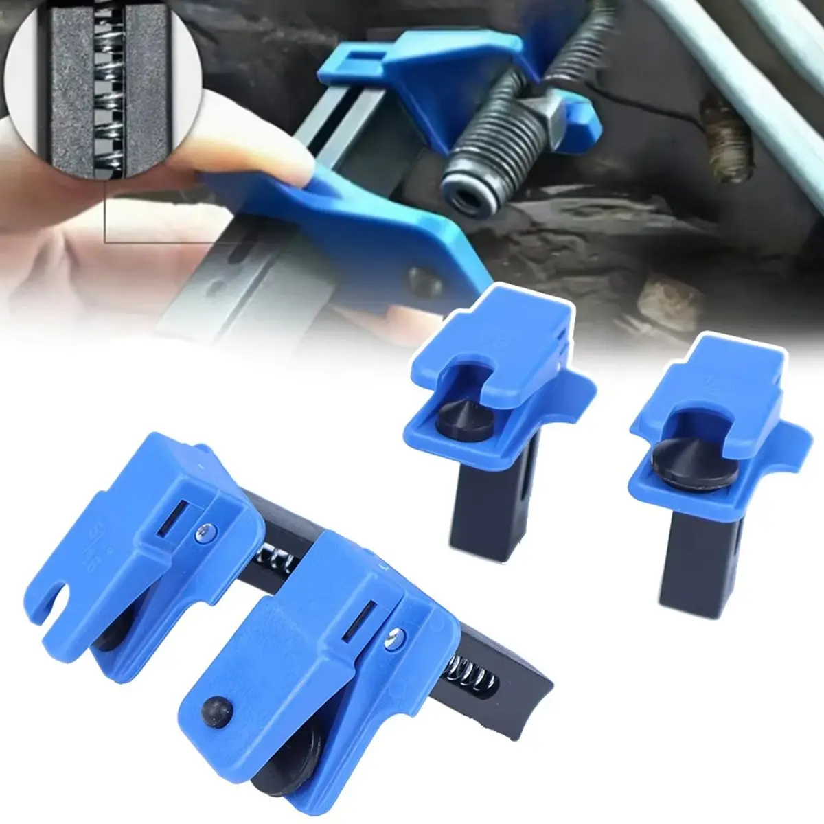 STOCK-Car Brake Oil Nozzle Clamp Car Brake Oil Pipe Plug Plug Brake Oil Tool, Auto Brake Caliper Piston Seal Stopper Tool