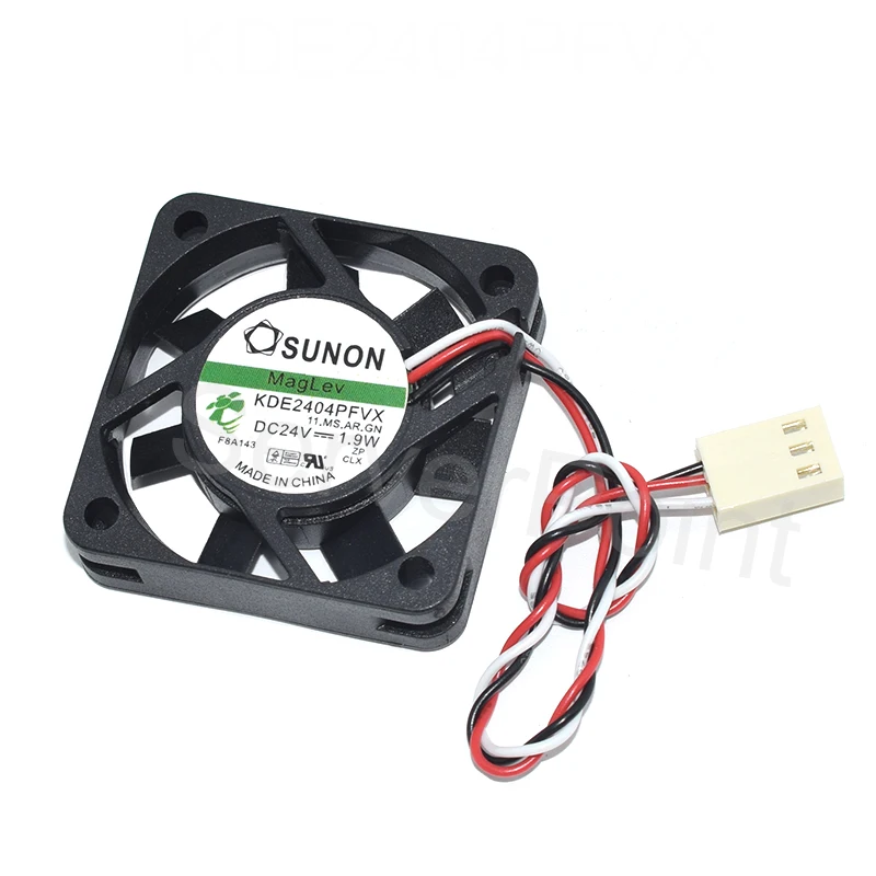 

Brand new for 4010 KDE2404PFVX 24V 1.9W 3-wire frequency silent cooling fan