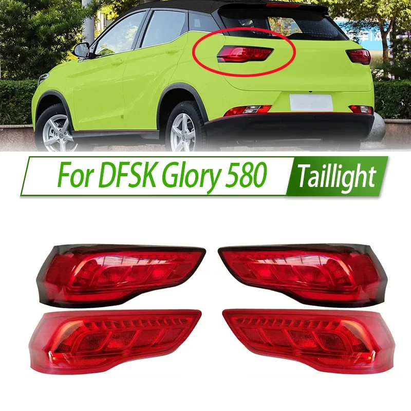 

For DFSK Glory 580 Car Taillight Assembly OEM Style Rear Lamp with Turn Signal Reverse Light Direct Fit Replacement