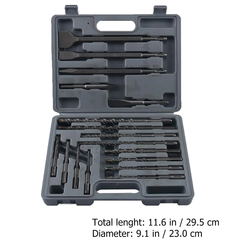 

1 Set Rotary Hammer Drill Bits and Kit Rotary Hammer Tools for Glass Tile