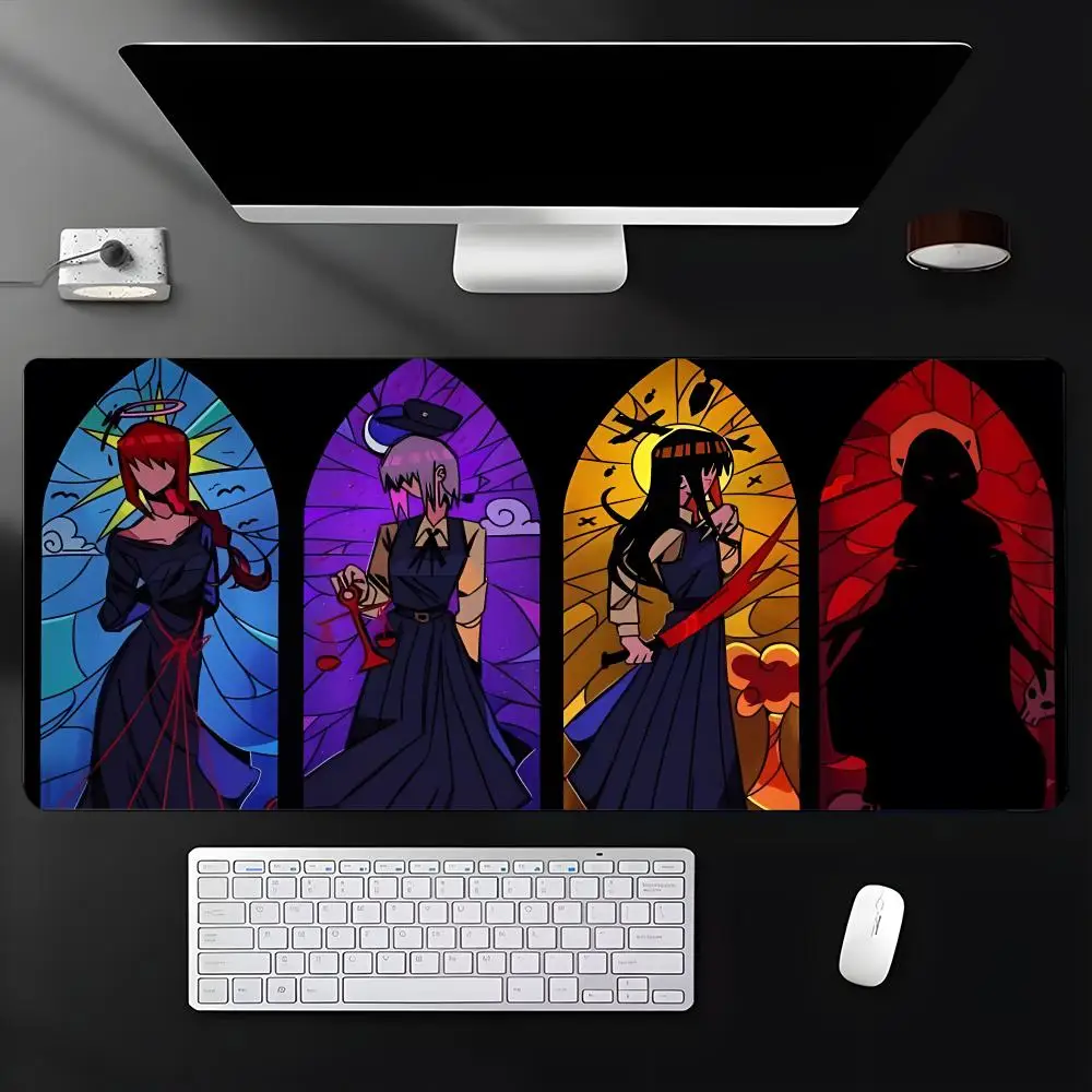 Metal Band D-Death Devil Mouse Pad Large Gaming Mat, Waterproof, Non-Slip, Stitched Edge