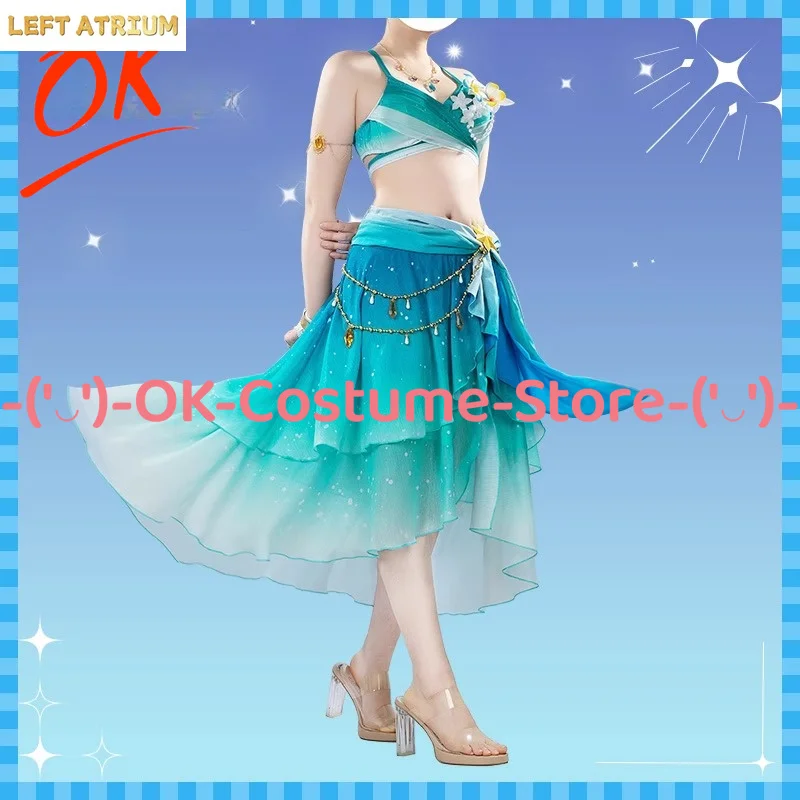 

[Customized Size] Uma Musume Pretty Derby Silence Suzuka Swimsuit Cosplay Costume Game Outfit Halloween Carnival Party Uniform