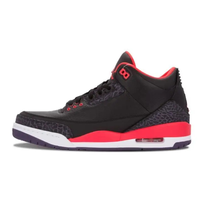 Nike Jordan 3 Retro Crimson Sneakers shoes 136064-005