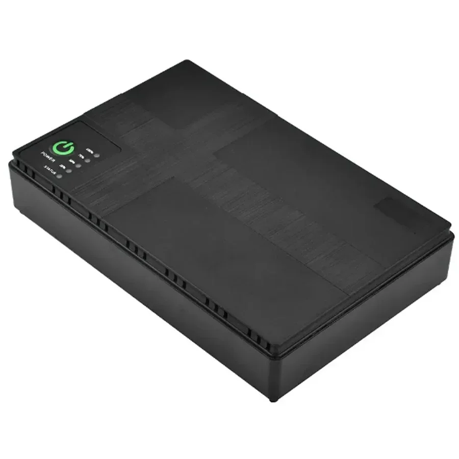 DC UPS Battery Backup 8800/10400mAh 5V 9V 12V 2A 15V 24V 1A Output Uninterruptible Power Supply 85‑265V UPS Battery Backup