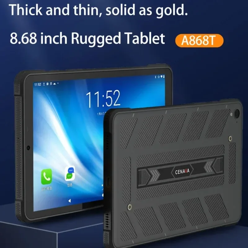 IN STOCK Cenava A868T MIL-STD-810H Ip68 Waterproof Certified Android 13 Rugged Tablet 8 Inch 8-core 2.0GHz Cpu with 4g Lte