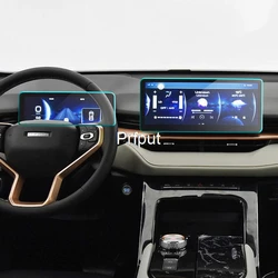 Car Navigtion Tempered Glass LCD Screen Protective Film Sticker Dashboard Guard For Haval H6 2021 3rd generation car instrument