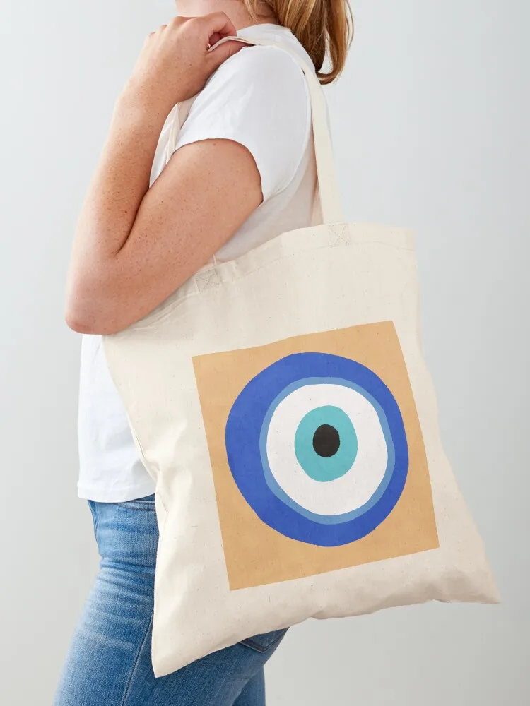 

Evil Eye Tote Bag custom fabric bag canvas tote Big bag tote woman