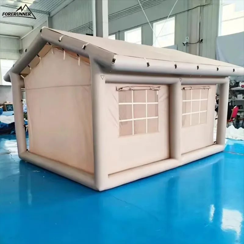12square Meter Outdoor Inflatable House Tent 420D Oxford Air Camping Tent Tourist Tent with Ce Certification