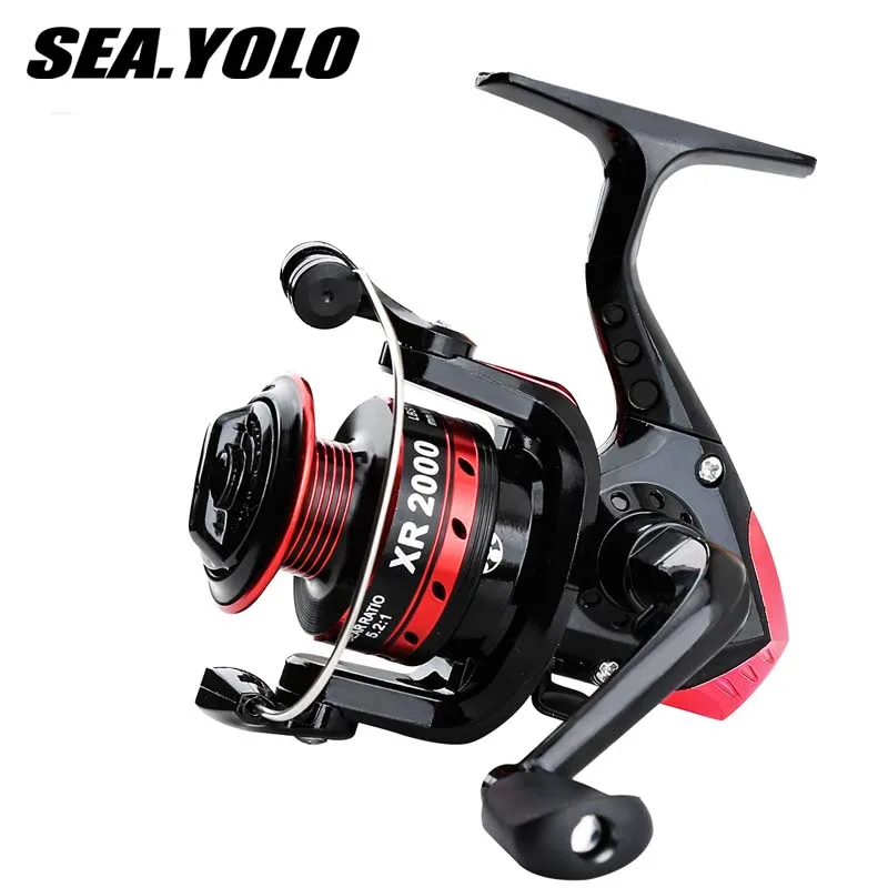 

Sea Yolo 1Pcs Fishing Reel Gear Ratio 5.2:1 Ultralight Metal Frame Smooth And Tough High Speed Fishing Reels Accessories