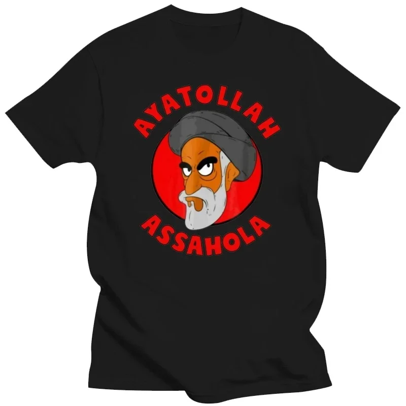 

Ayatollah Assahola Homer Funny Unisex White T-Shirt S-3Xl Retro Tee Shirt
