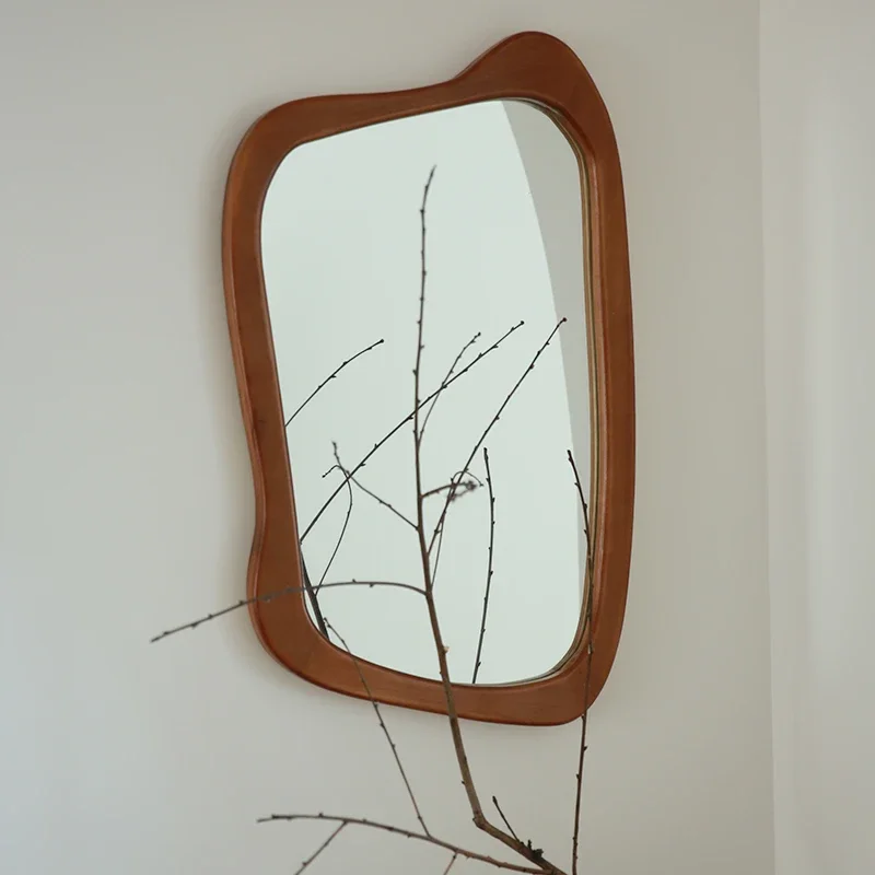 Household Retro Mirror Art Makeup Mirror Irregular Shaped Living Room Decoration Mirrors Dekoracyjne Lustra Home Decoration