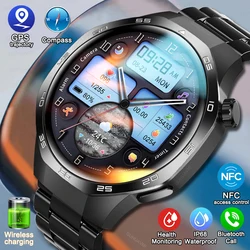 2025 New For Fashion Sports IOS Smart Watch Men NFC Call Blood pressure Wireless Charger FSports fitness track SmartWatch