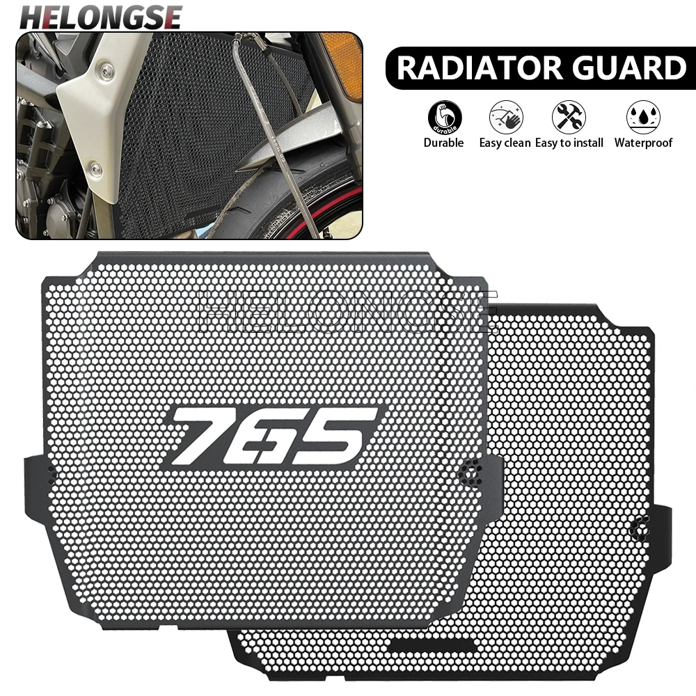 2025 2026 Motorcycle Parts For Street Triple 765 R RS 765R 765RS Moto2 Edition 2023 - 2024 Radiator Guard Grille Cover Protector