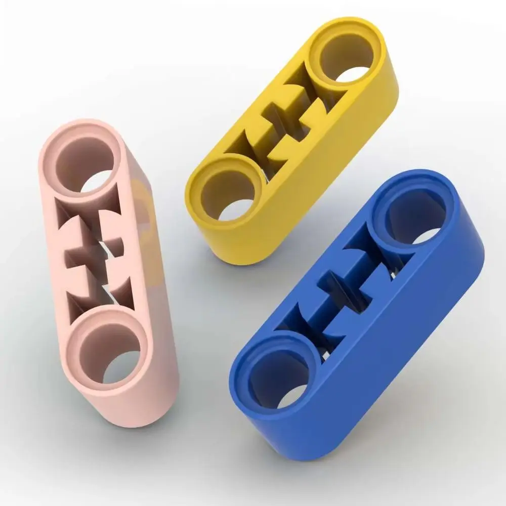 MOC 10PCS Adaptive 7229 1x3 House Connect Building Blocks Substitutable Liftarm Thick Axle Hole Brick Toys Birthday Boys Gifts