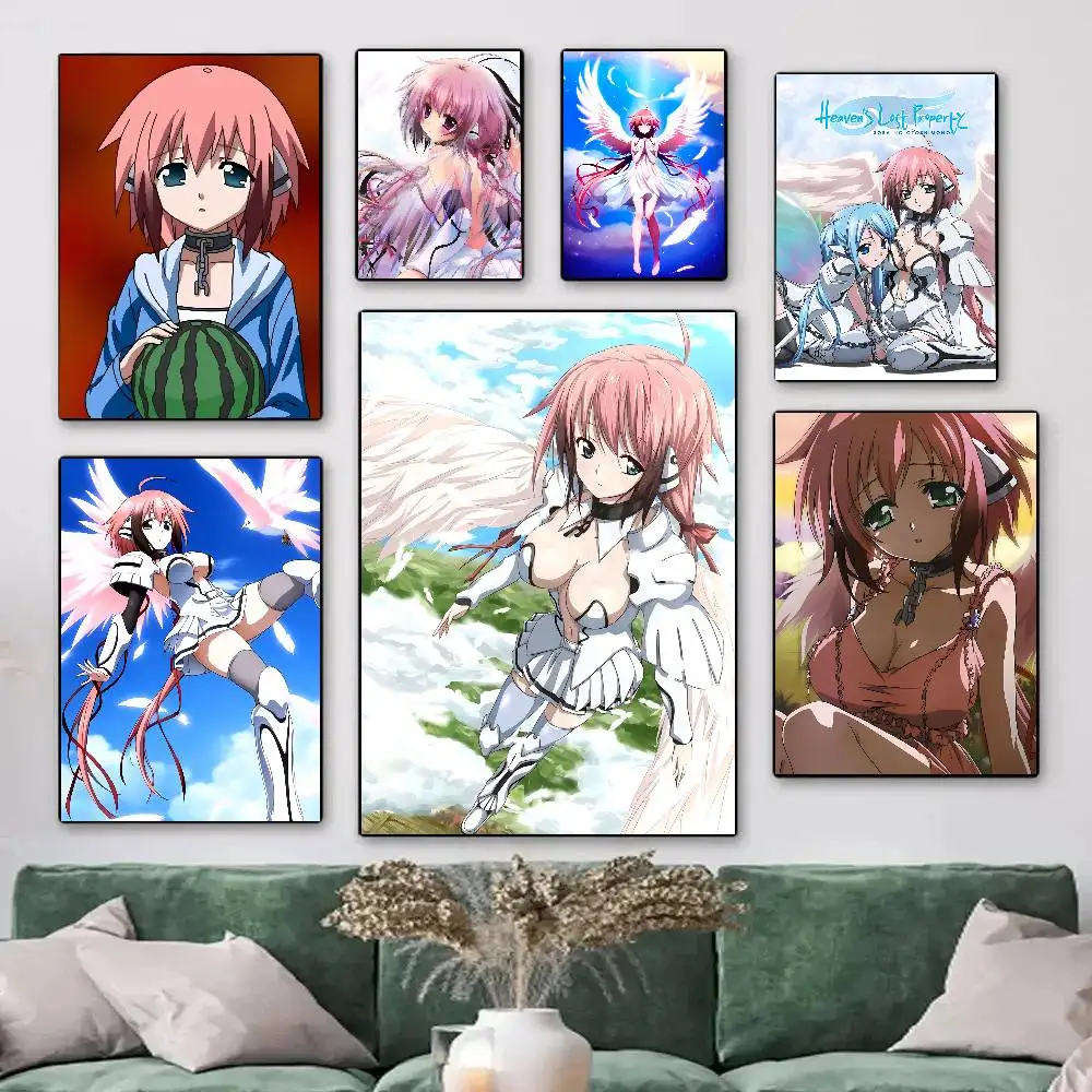 1pc Cartoon Anime H-Heavens Lost Property Posters HD Print Vintage Wall Art Decor for Home Study Room