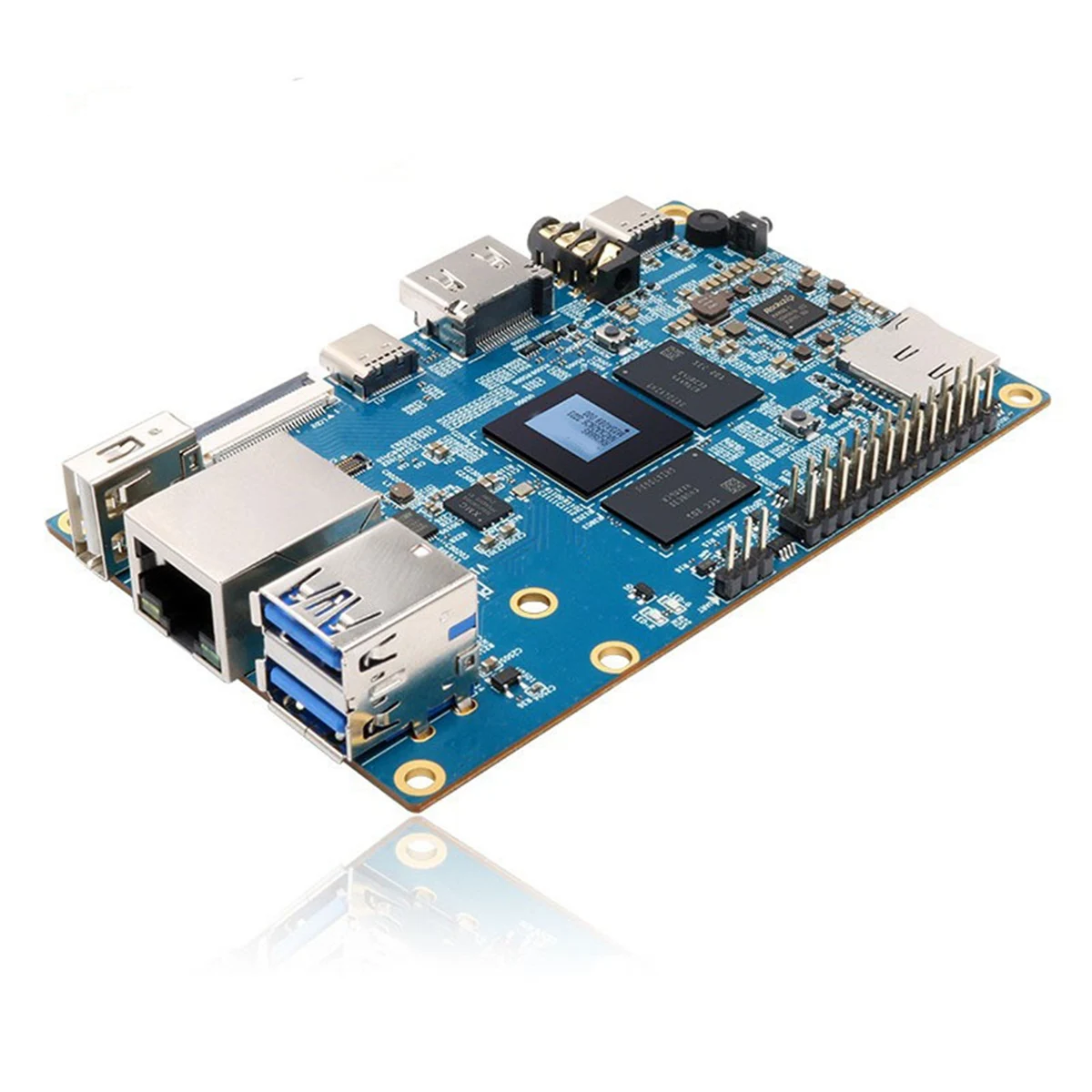 For Orange Pi 5 Rockchip RK3588S 8-Core 64 Bit 8GB LPDDR4/4X WiFi+BT5.0 Android Debian OS Programming Development Board