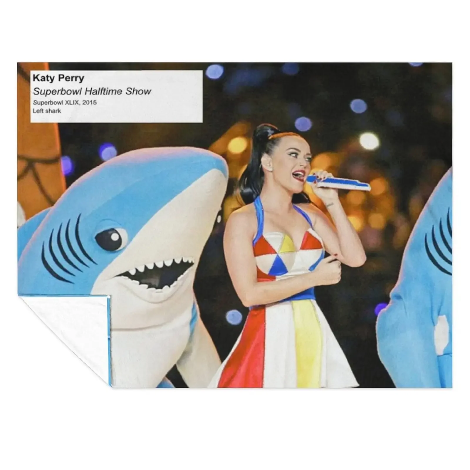 

Katy Perry Superbowl Halftime Show Throw Blanket Stuffeds valentine gift ideas Hairys Furrys Blankets