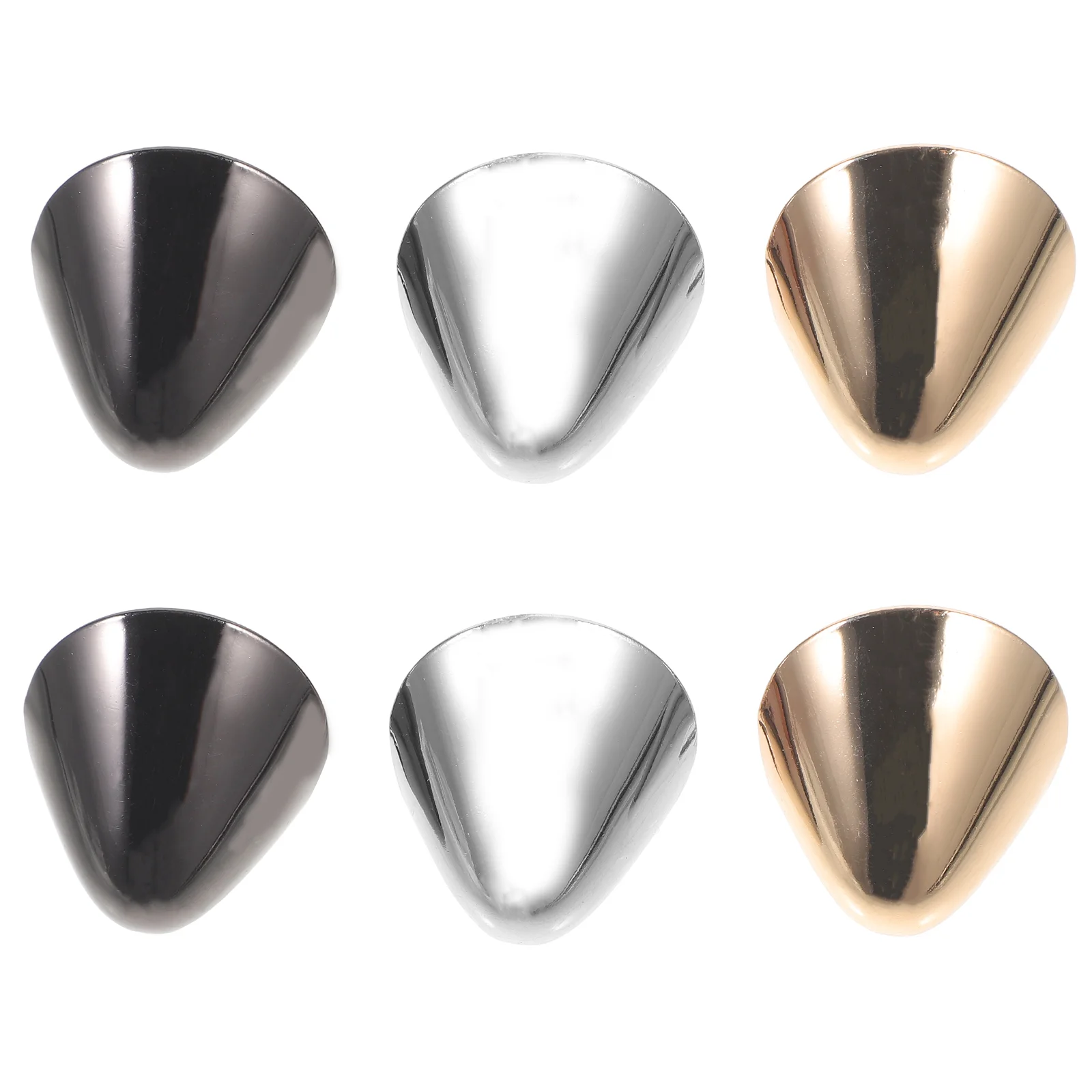 3 pares de protectores de punta de bota, botas para niños con punta de barcos de vaquero, gorras para zapatos de tacón alto