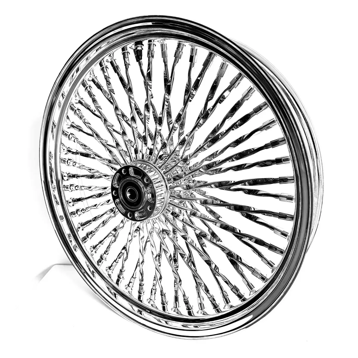 Chrome Color Aluminum Alloy Wheel Accessories Front & Rear Compatible for Harley 08-later FLSTF FLSTFB FLSTFBS New Motorcycles