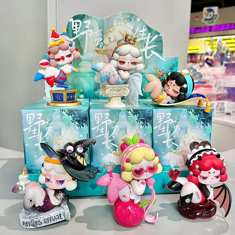 

Новинка 2025, аутентичная серия MissRara Savage Growth, модная игра, слепая коробка, кукла ручной работы, сюрприз, подарок на день рождения, орнамент