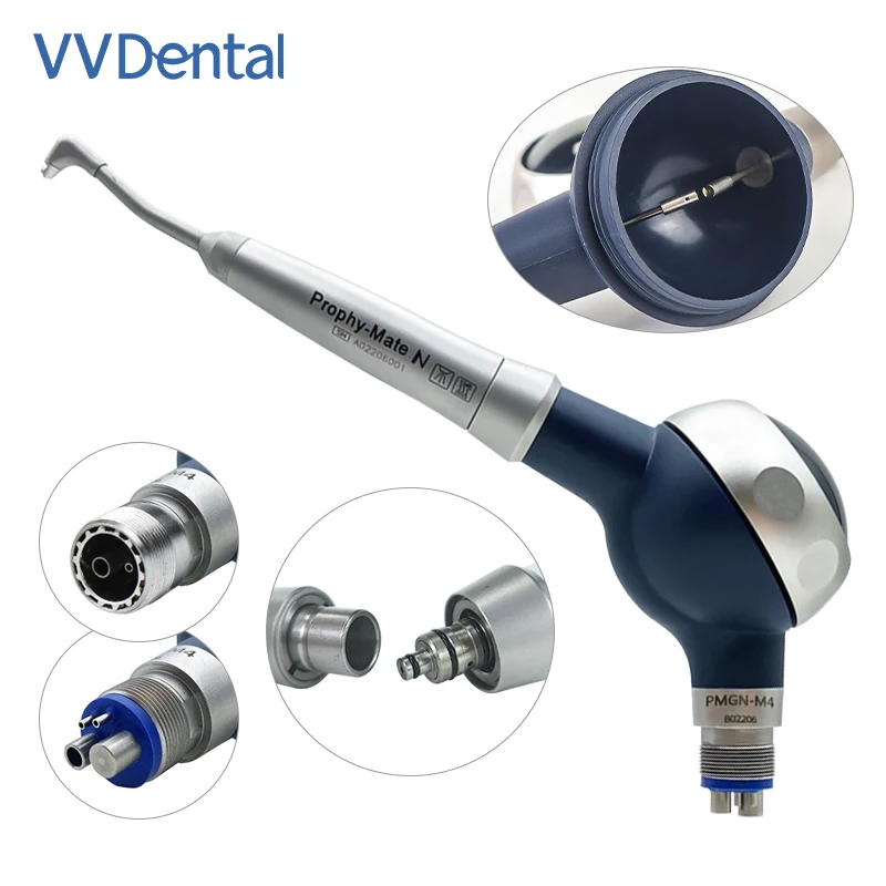 

VVDental Dental Air Prophy Unit Air Flow Powder Spray Sandblaster Polisher Air Flow Powder Spray Nozzle Sandblaster