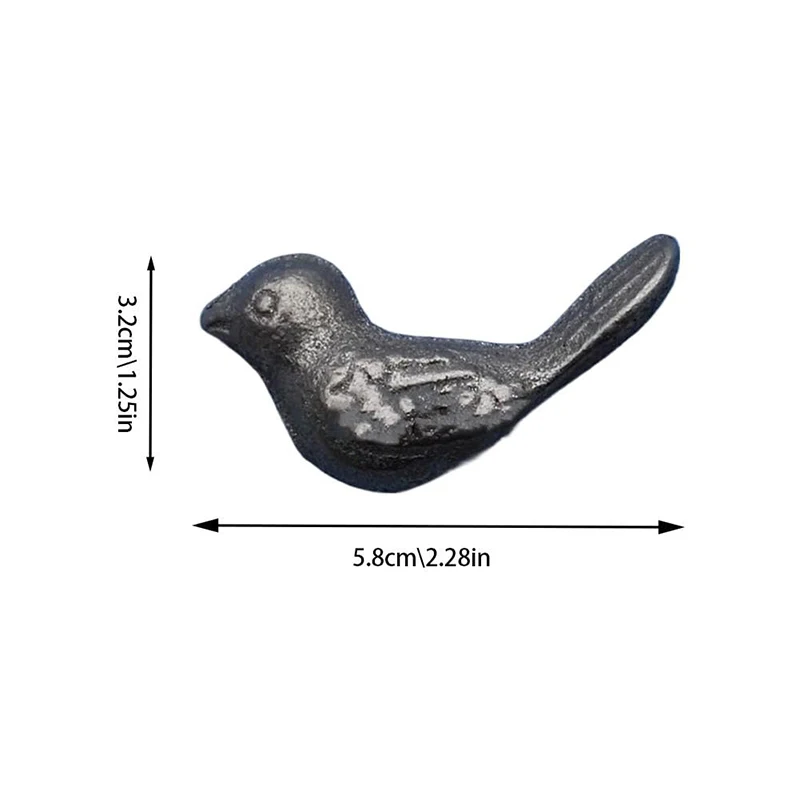 Outil de cuisson en fer pour oiseaux et poissons – Complément de fer naturel pour les repas, outil d