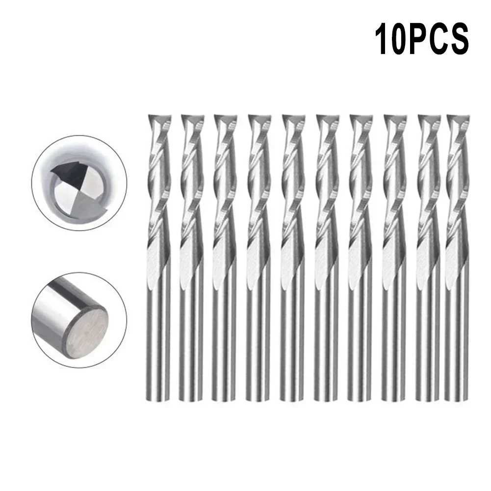 

2pcs HSS Right/Left Hand Thread Tap 9/16''-20 TPI 1/8" Carbide End Mills CNC Milling Drill Bits For Bike Crank Repair Tools