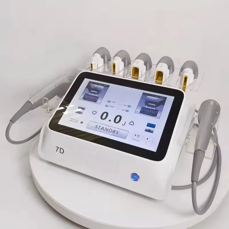 Lifting facial 7D de mesa e endurecimento para melhorar a firmeza da pele e reduzir linhas finas, adequado para salões de beleza