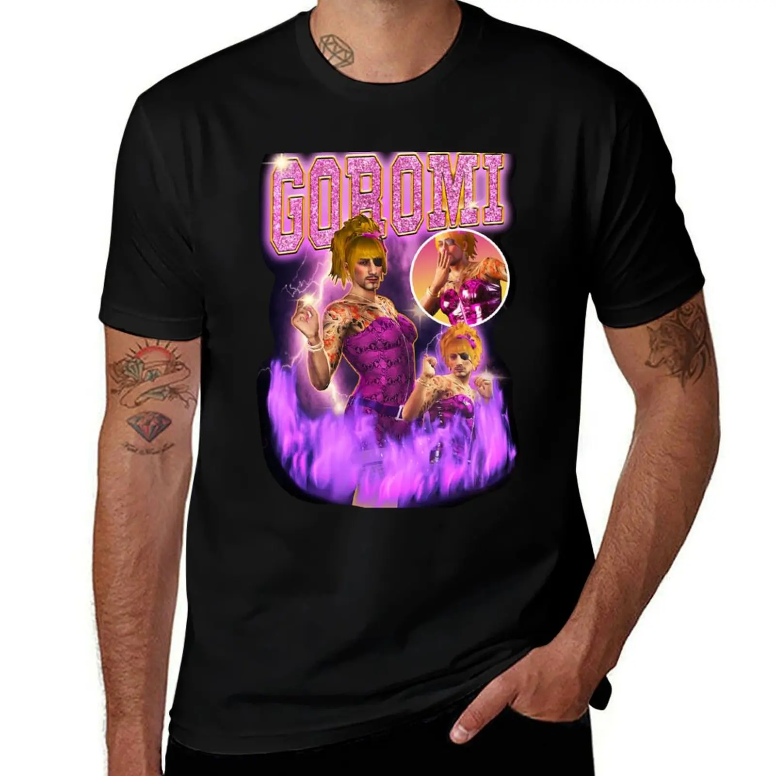 

Goromi 90s Bootleg T-Shirt printed t shirts for man t shirts cotton 100% t shirts for man graphic funny T-Shirt