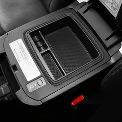 Car Armrest Storage Box Center Console Glove Tray Accessories For Toyota Land Cruiser Prado FJ120 FJ150 2002-2017 2018 2019 2020