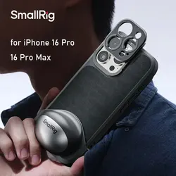 SmallRig FilMov Lightweight Photography Case Kit with T mount Lens Plate for iPhone 16 Pro/ 16 Pro Max Phone Cage