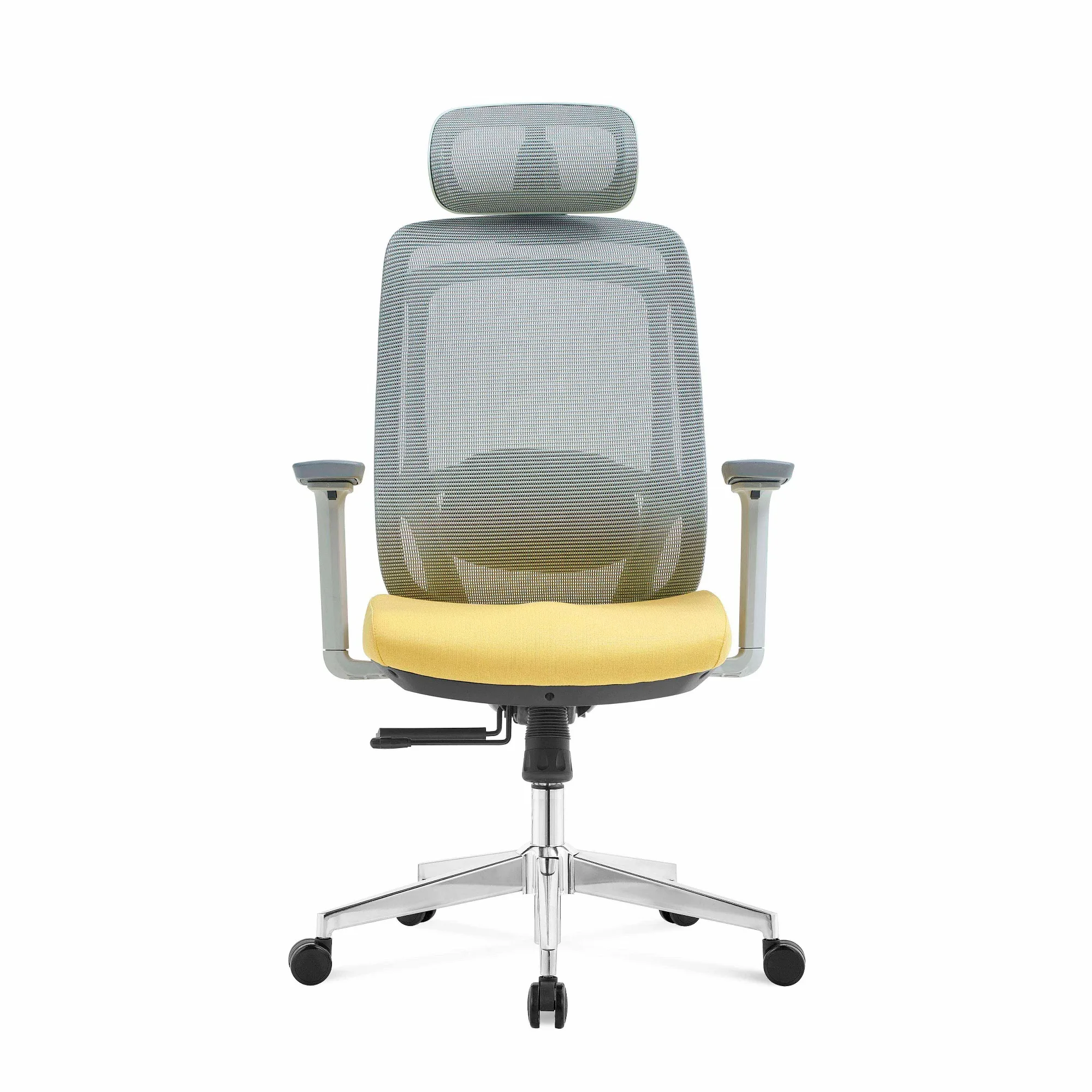 High Back New Design Office Pu Leather Chair Ergonomic Swivel Chair Lumbar Support Office Chair