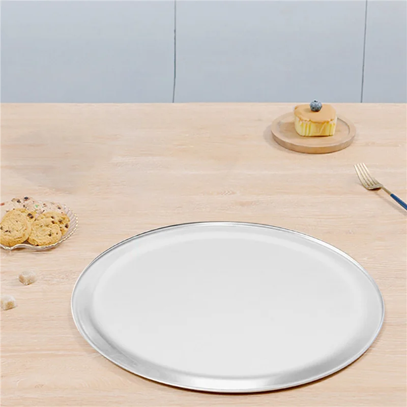 

【Clearance Sale】2X Pizza Pan/Tray, Narrow Rim, Aluminum, 14 Inch