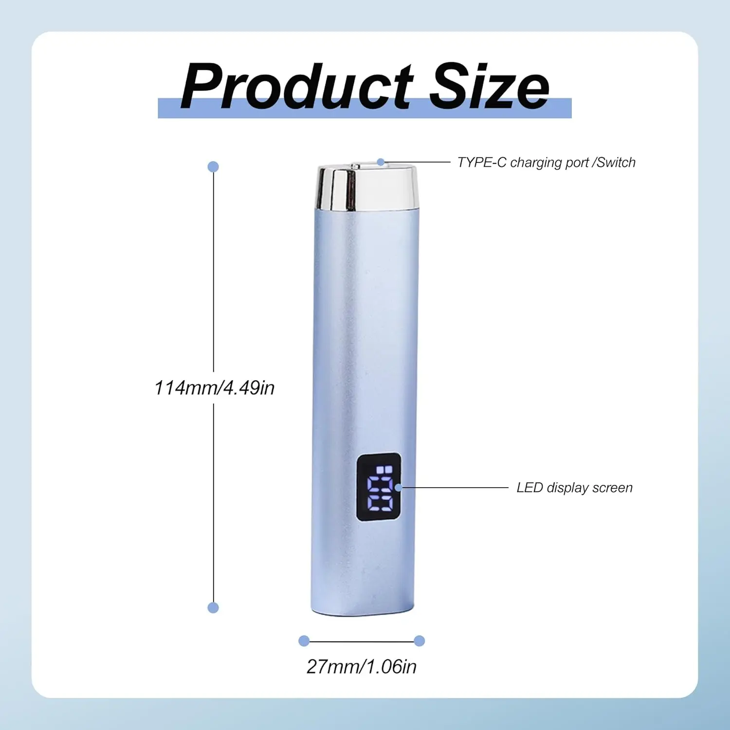 مصباح أظافر ذكي جديد بالأشعة فوق البنفسجية لعام 2025، مصباح LED صغير لعلاج طلاء الجل
