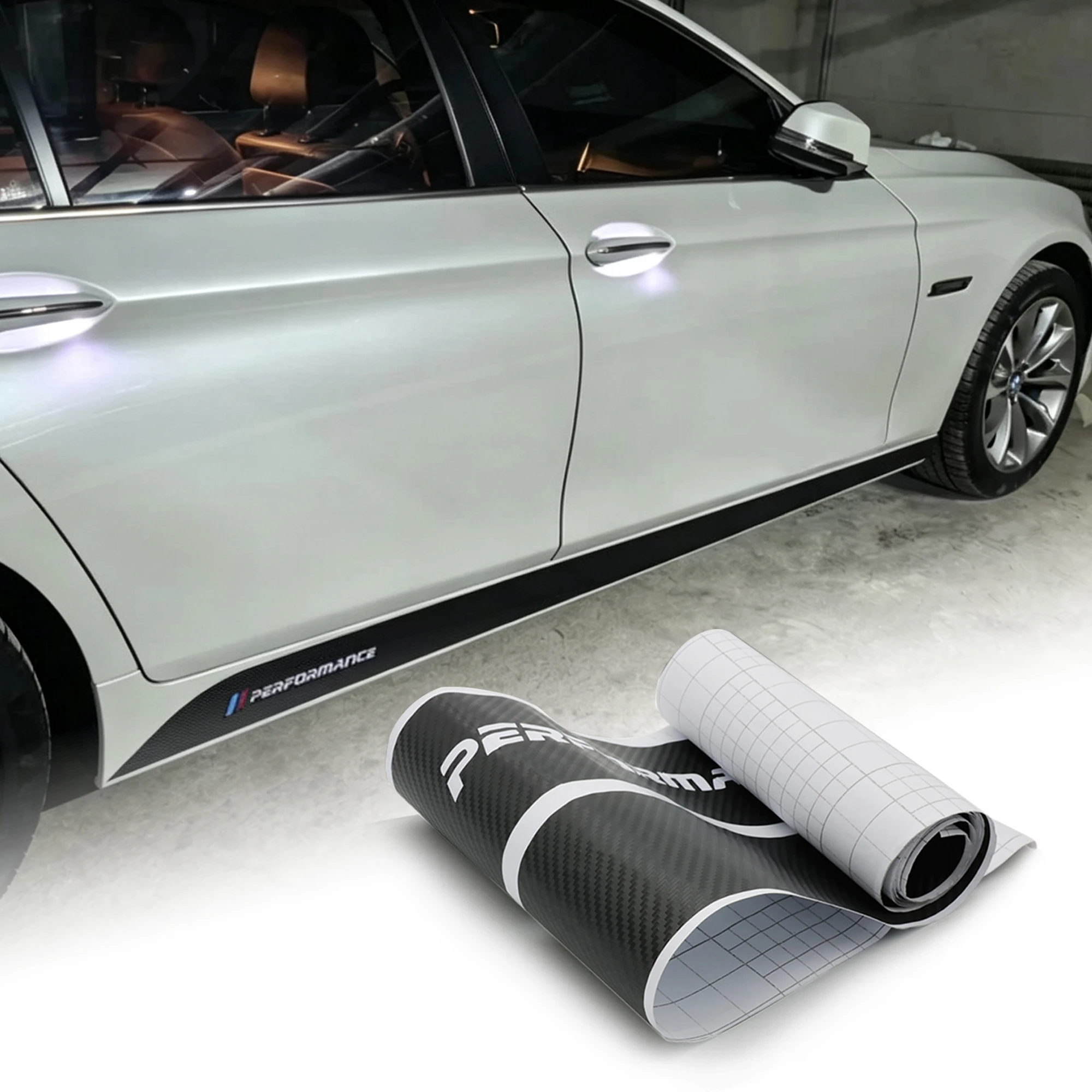 For BMW F20 F40 F22 F30 E90 F32 F10 F06 F07 F46 M3 M4 M5 E60 Z4 G20 F15 F16 G30 X1 M Performance Door Side Skirt Sticker Decal