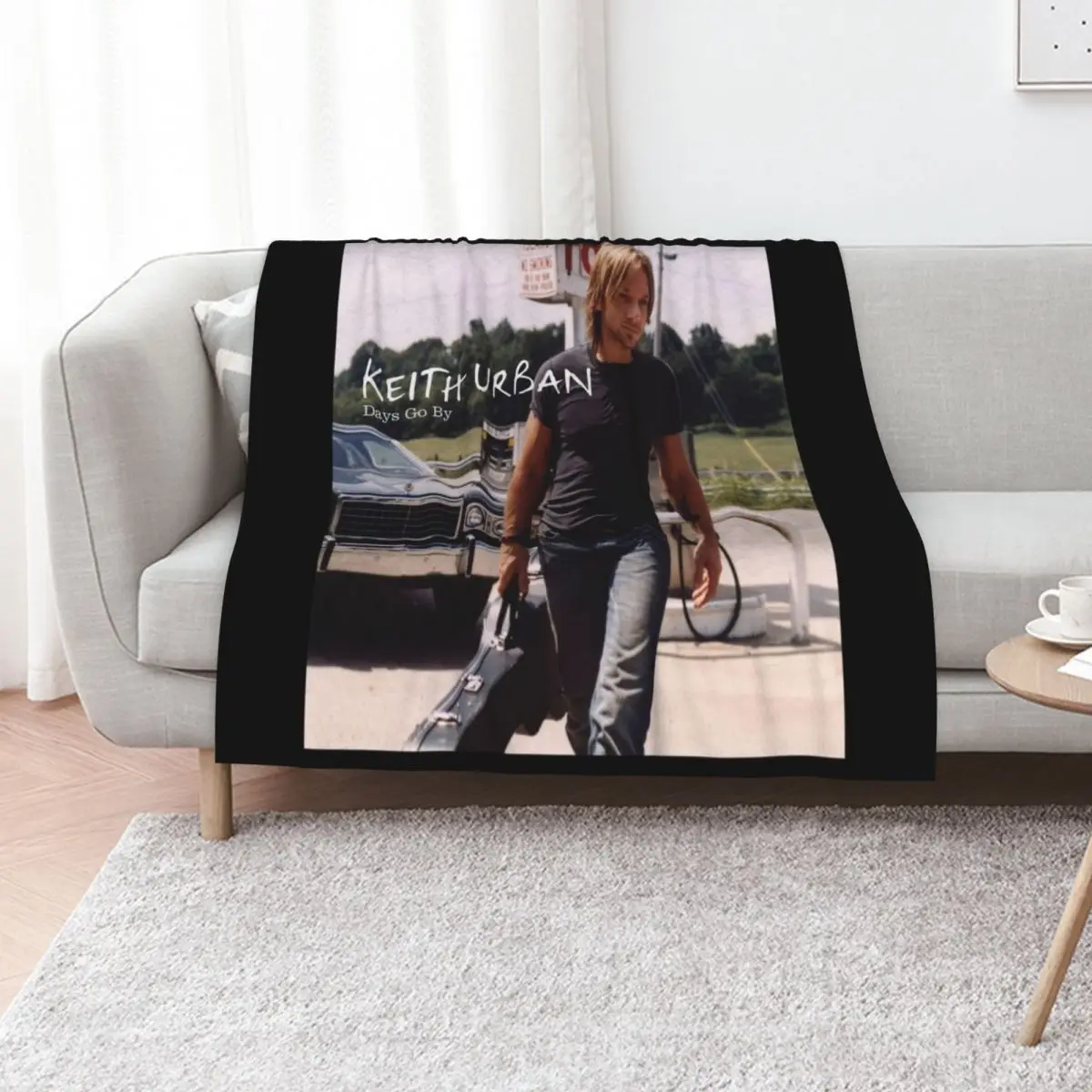 

Keith Urban Days go by Throw Blanket Sofas Summer Beddings Large Sofa Quilt Blankets