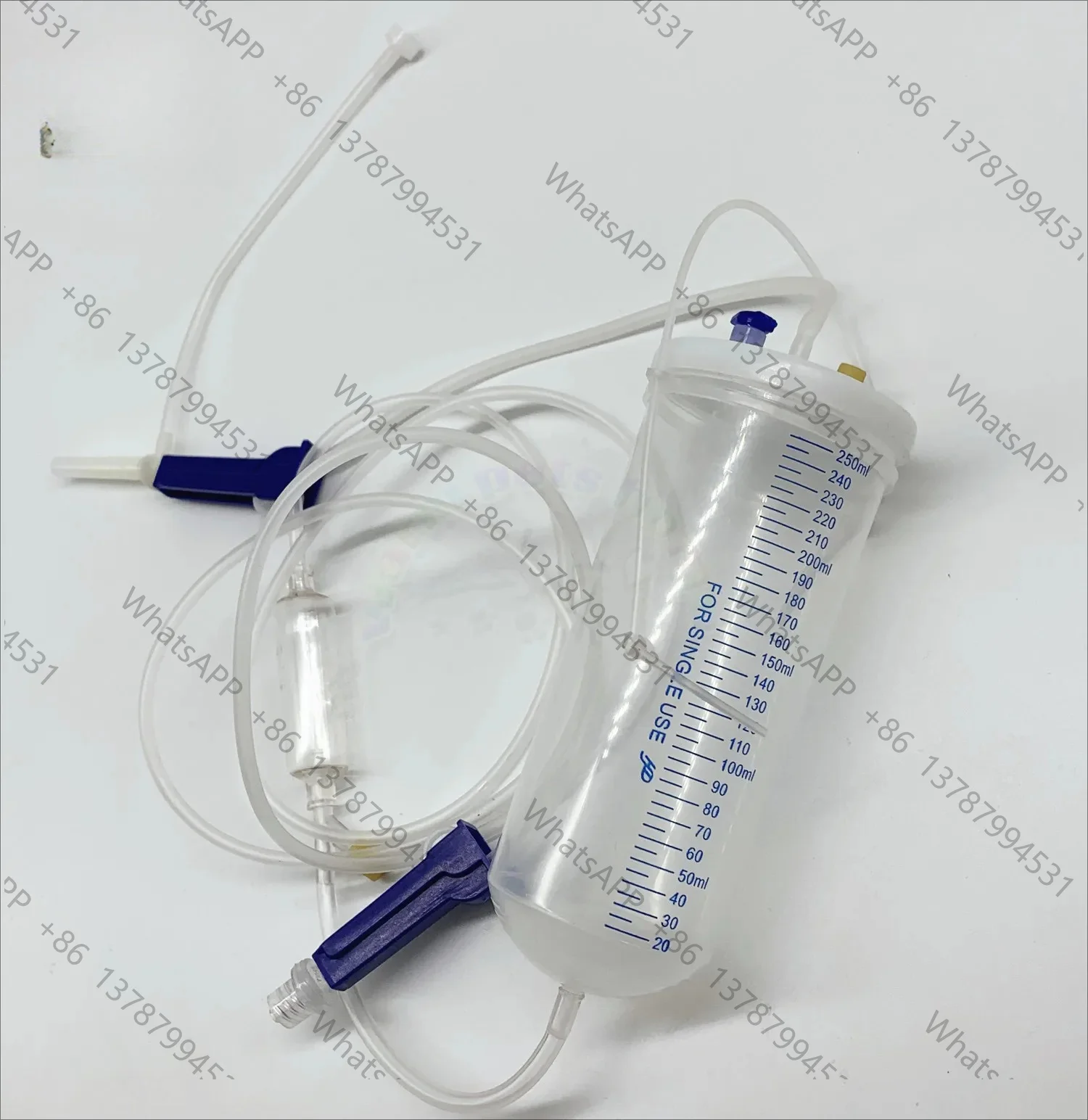 Animal Intravenous Infusion Bottle 250ml IV Fluid for Dog Cat Intravenous Catheter Veterinary Supplies